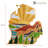 Michigan (Mitten) Cutting & Serving Board with Artwork by Summer Stokes