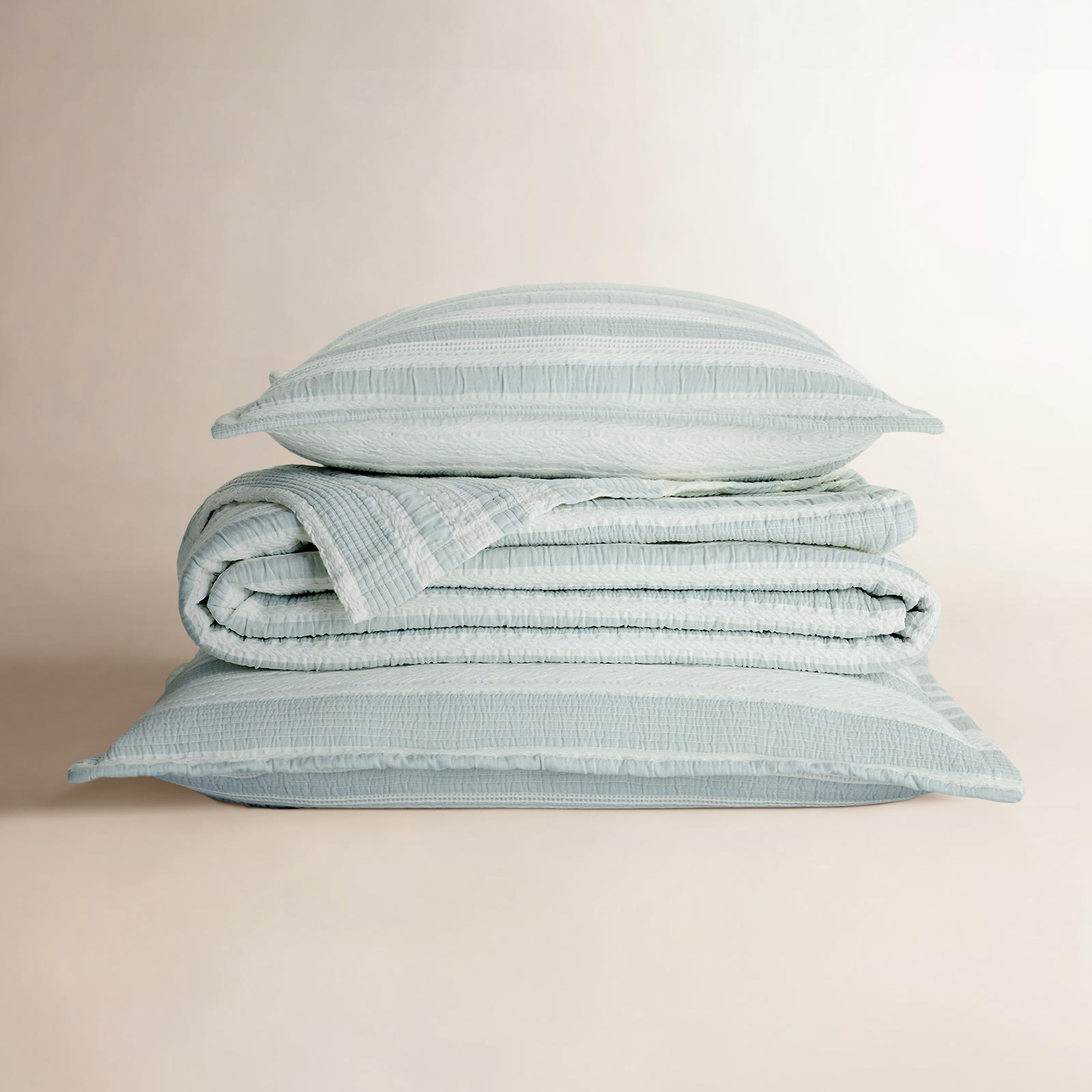 Cambria Cotton Coverlet Set, King Coverlet / Bedspread