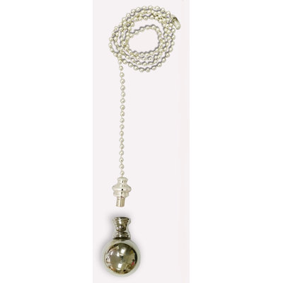 Large Ball Finial Ceiling Fan Pull Chain