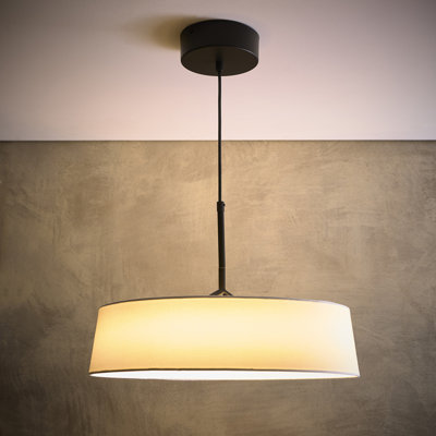 Shamel 1 - Light Matte Black LED Pendant