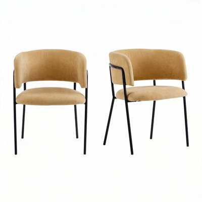 Upholstered Arm Dining Chair
