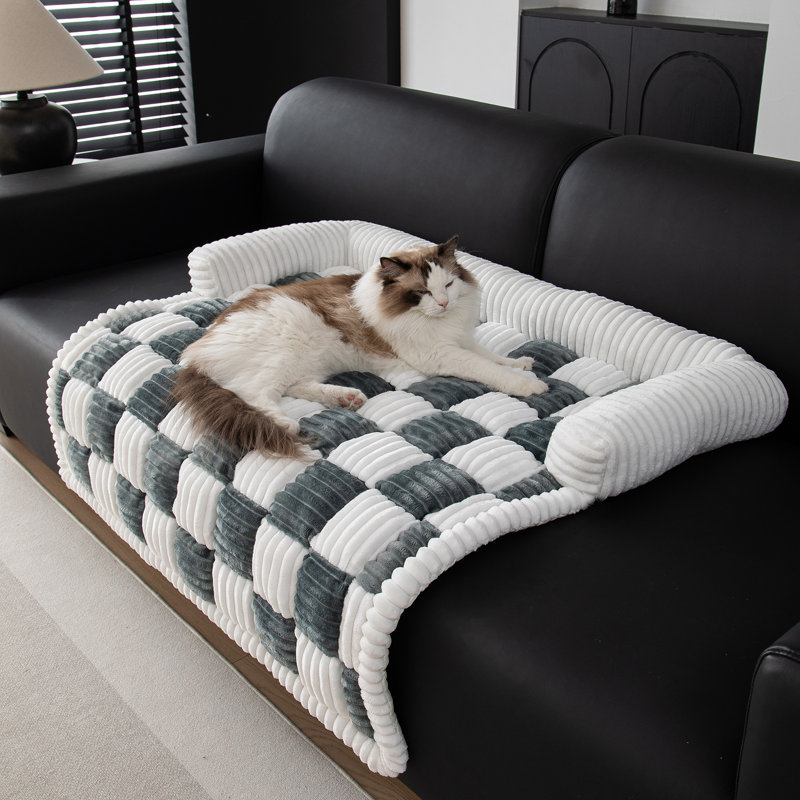 Lit pour chien en flanelle ultra-doux, Île Seymour Nord, Galapagos, H 5,3 po x l 35,5 po x P 35,5 po
