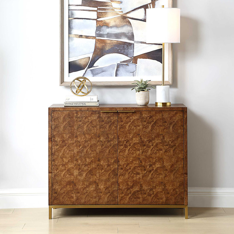 Armoire 2 portes Uttermost Jethro Burl
