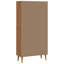 170.5 cm H x 85 cm W Solid Wood Standard Bookcase
