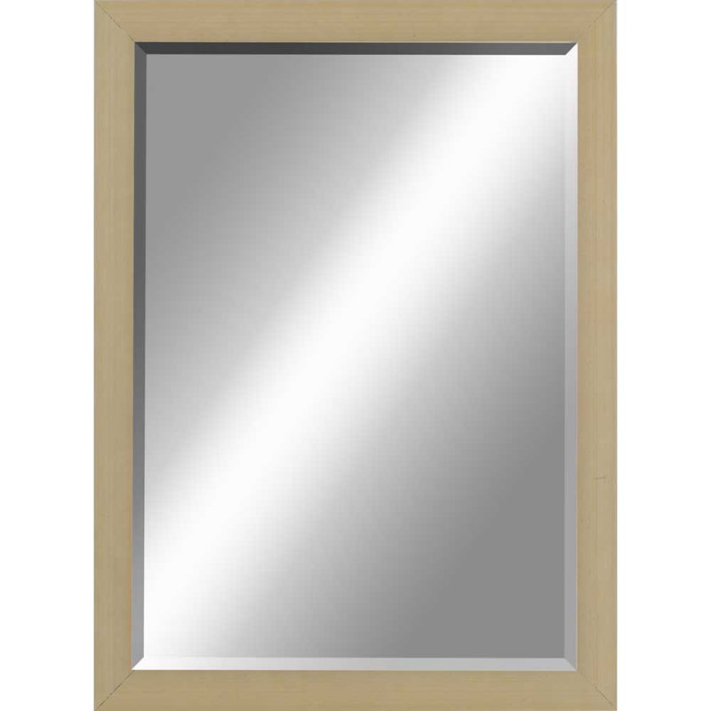 Miroir décoratif biseauté traditionnel Maisy, 39 po x 27 po