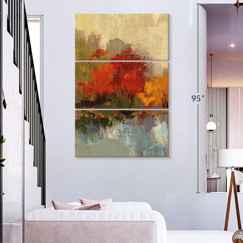 Avery Fall Riverside III, 74" H x 48" W