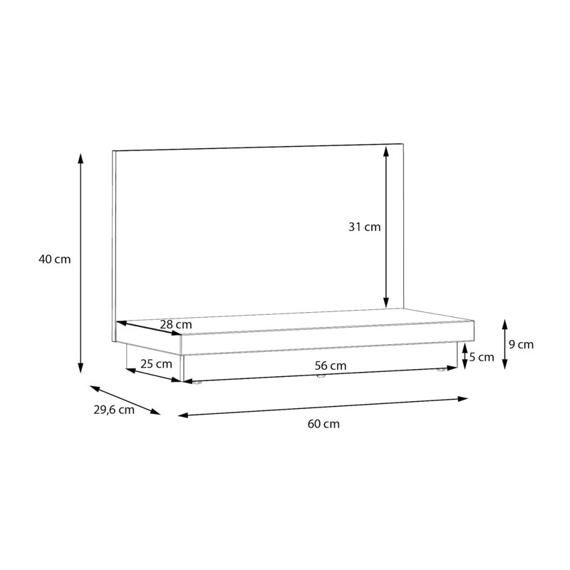 Savione Floating Shelf