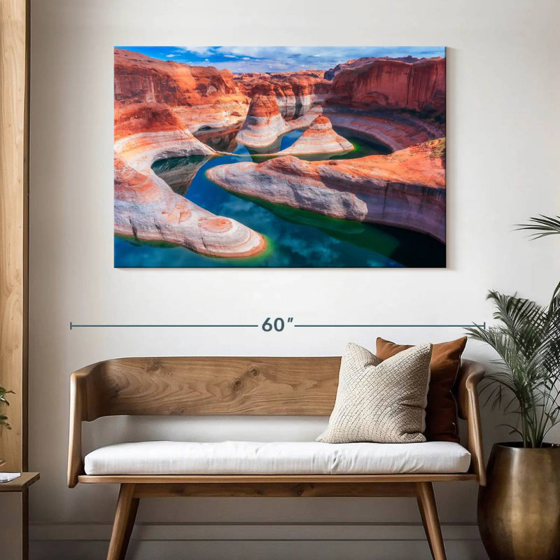 Rivière Alvord Grand Canyon, H 32 po x l 48 po
