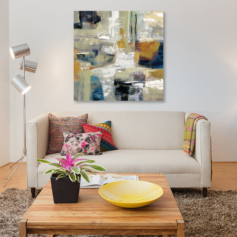 Pleine lune I - impression sur toile tendue, H 12 po x l 12 po x P 0,75 po, Toile tendue, Pas de tapis