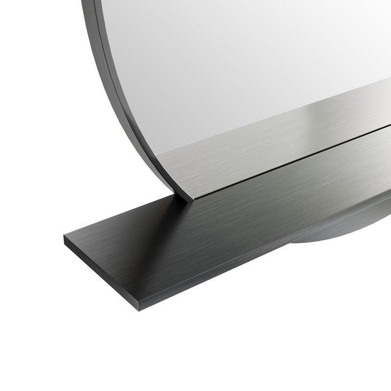 Miroir plateforme 24 po, Fer moderne