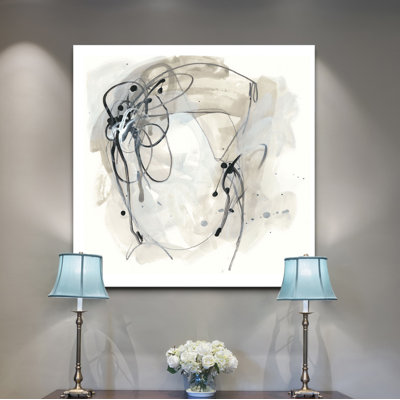 Monochrome Diaspora II - Painting Print