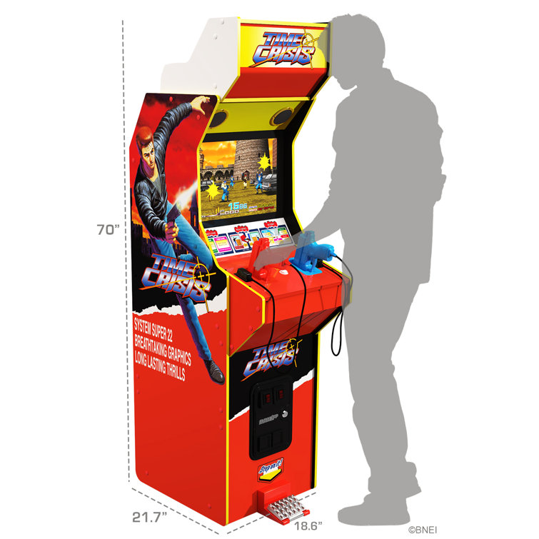 Arcade 1Up Arcade1up Time Crisis Deluxe Arcade Machine 4-in-1 Game &  Reviews