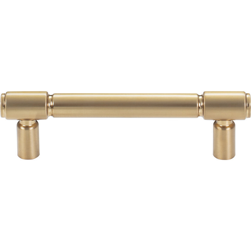 Clarence 12" Center to Center Bar pull, Honey Bronze, 3 3/4" Center to Center