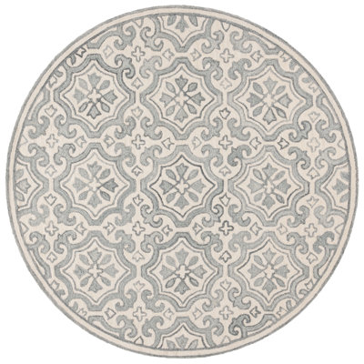 Lauren Ralph Lauren Hand Tufted Wool & Cotton Damask Rug