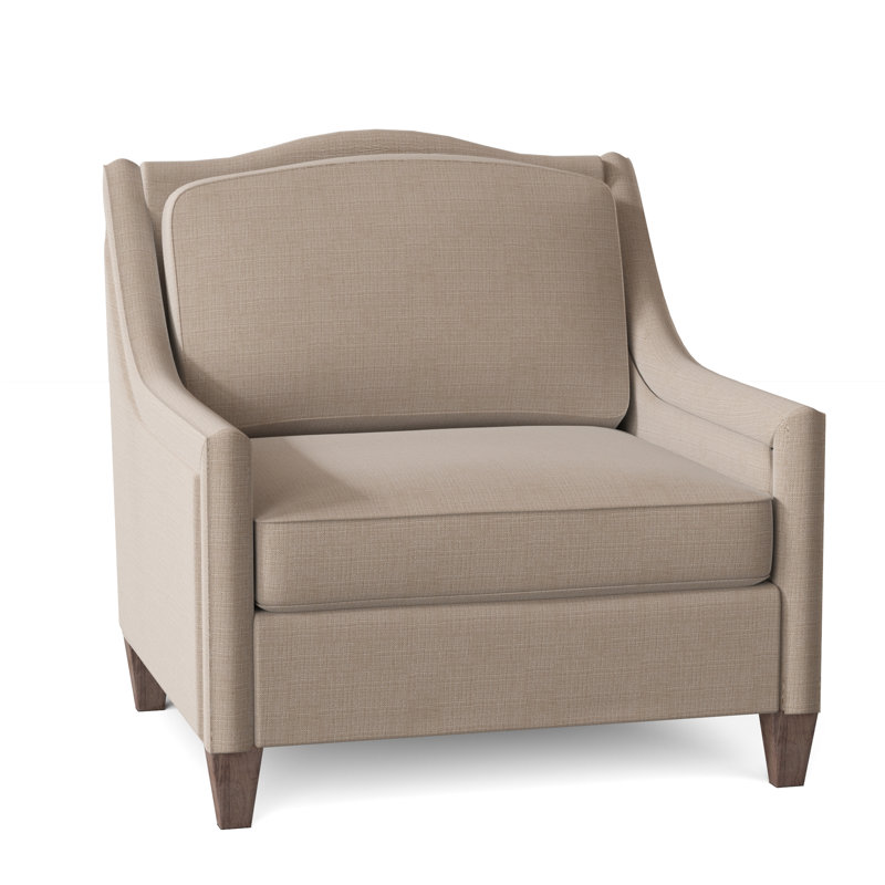 Jill Upholstered Accent Chair, Metrolinen Latte