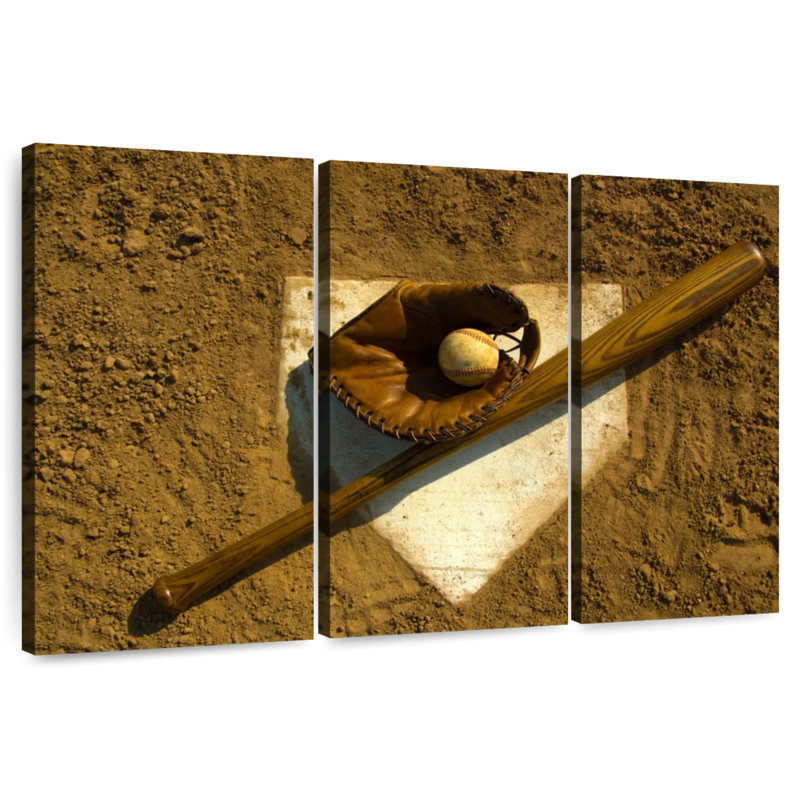 Sireci Baseball Play, 32" H x 50" W
