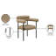 Chaise en cuir Blake Vedehi-984614575