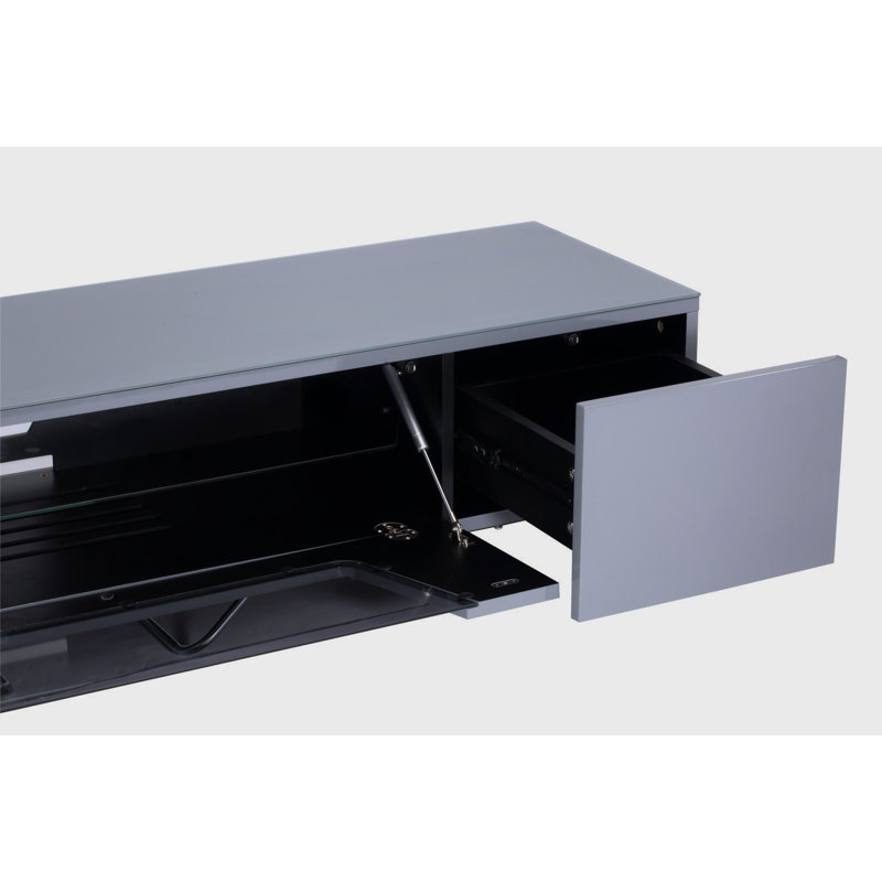 Affleck Unfinished TV Stand for TVs up to 70", Grey