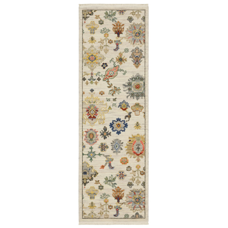 Markeya Floral Indoor Rug, Runner 2' x 6'