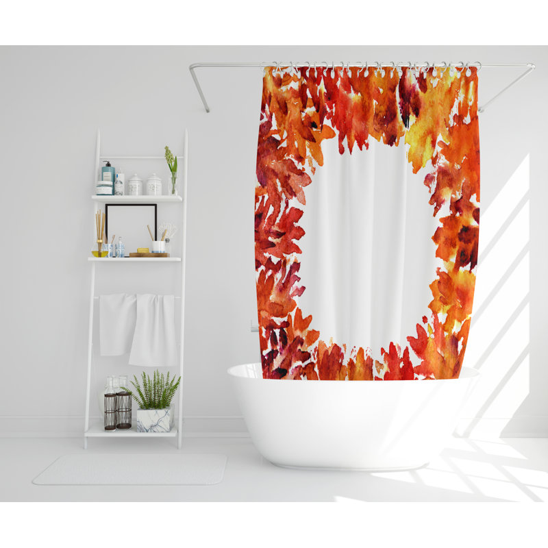 Artemi Polyester Shower Curtain Set, 168cm H x 168cm W