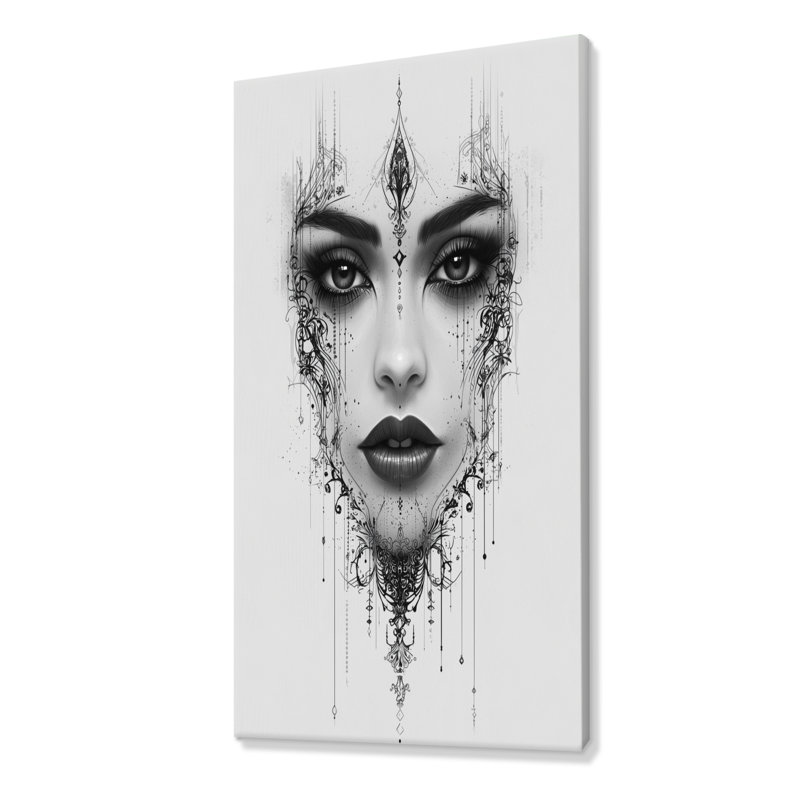 Décoration murale Kely, H 60 po x l 28 po, Toile tendue, Ne s’applique pas