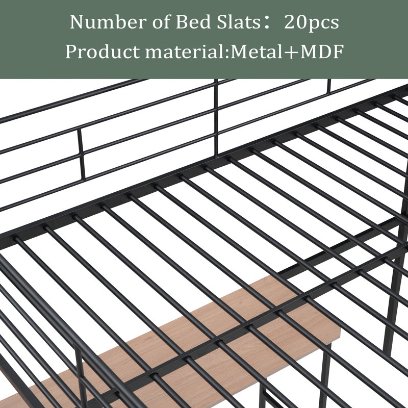 Dannicka Kids Full Loft Bed, Black
