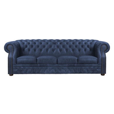 Tanesia 4 Seater Genuine Leather Sofa