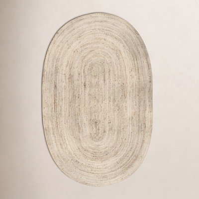 Natural Hand-Woven Jute Rug