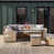 Beige Frame/Natural Cushion