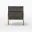 Fauteuil d'appoint en métal Ricci-839313762