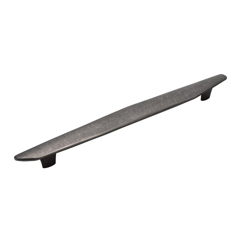 Pebble Collection Appliance Pull 18 Inch Center to Center, Black Nickel Vibed