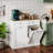 Double Tilt Out 2 X 10 Gallon Cabinet Trash Can(Not Include Trash Can)