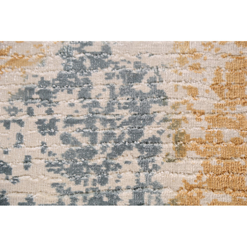 Multicolor Abstract Modern Foyer Rug 2x3