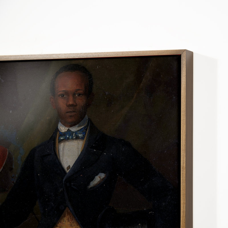 Portrait Of A Young Man Print by Hans Johan Frederik Berg