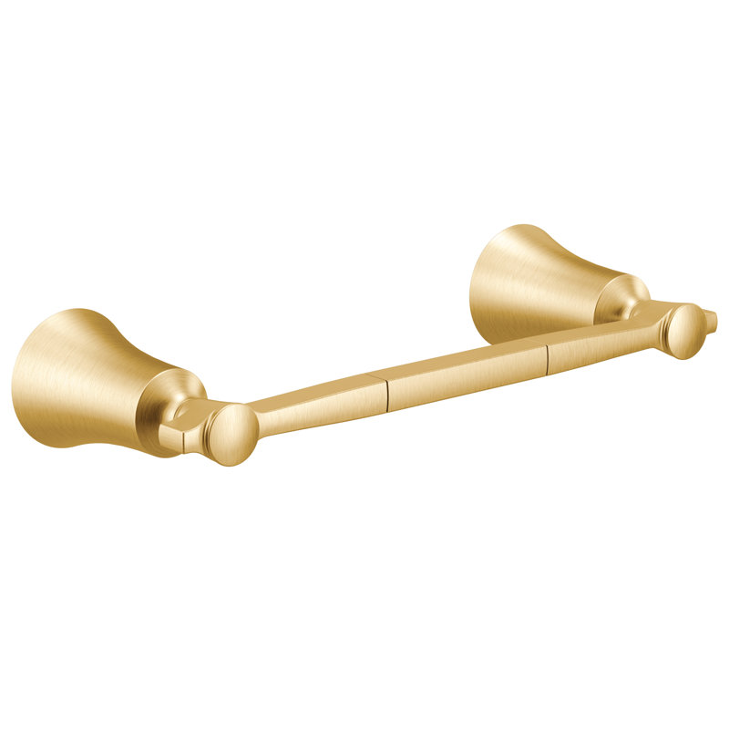 Flara 9" Wall Mounted Towel Bar, Brushed Gold