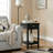 End Table With Drawer And Open Storage Shelf, Narrow Side Table With Drawer And Shelf For Small Space-1889036800-1887918159