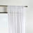 Glacier Solid Sheer Rod Pocket Curtain Panels-45372690-45372687