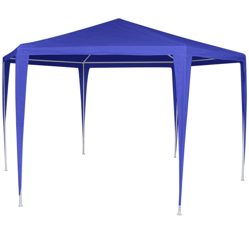 Pavillon de jardin vidaXL, Bleu