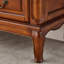 Armoire d'appoint en bois massif brun rougeâtre