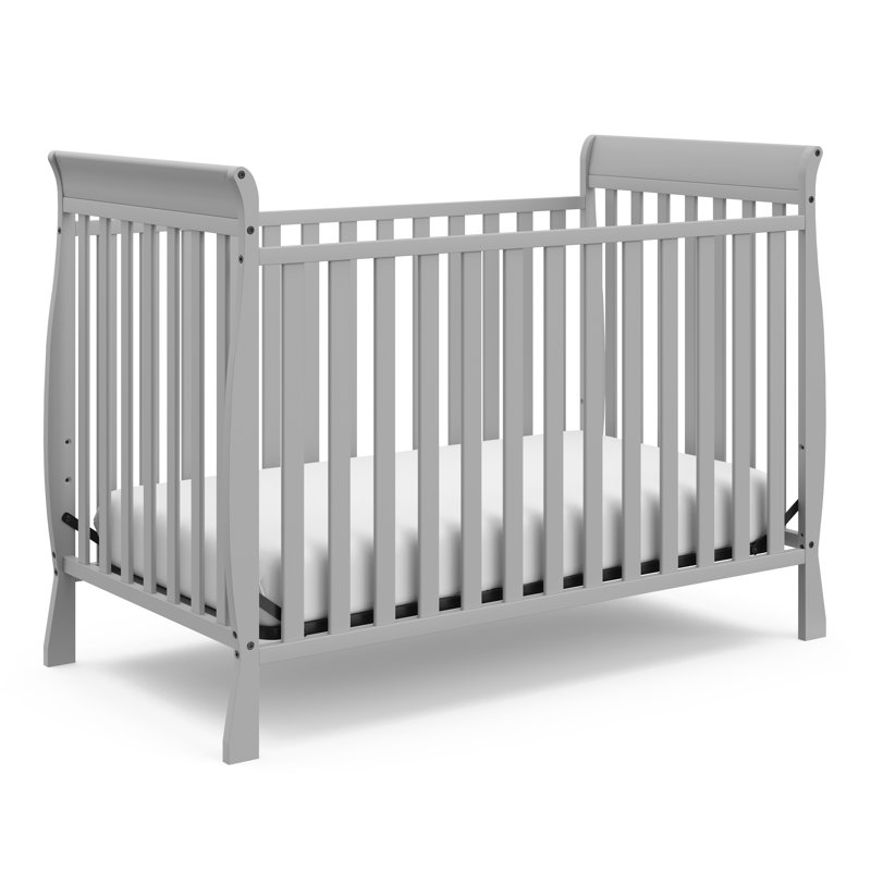 Maxwell 3-in-1 Convertible Crib, Pebble Grey