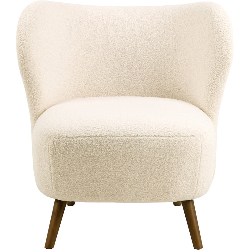 Carnelian Upholstered Wingback Chair