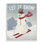 «Snowing Skiing on Slopes», art mural sur toile par Susan Arnot