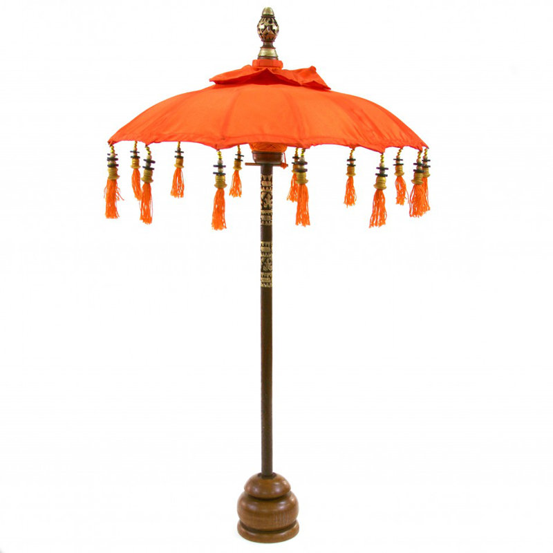 Sculpture de porte-parapluies Arnisha, Orange