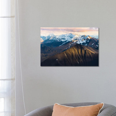 Alaskan Mountains by Lucas Moore - Wrapped Canvas Print