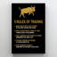 5 Rules Of Trading - 1 pièce, impression sur toile tendue-50455974
