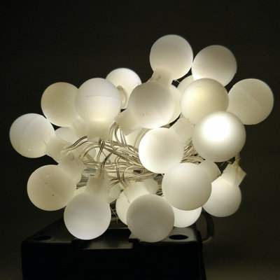Outdoor 30 - Bulb 8'' Solar Powered Novelty String Light