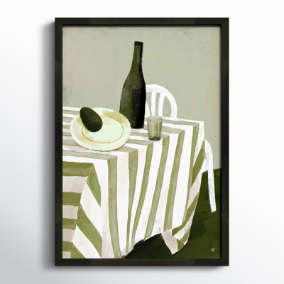 Nature morte avec un avocat trop mûr par Marco Marella pour Studio M - Art mural encadré