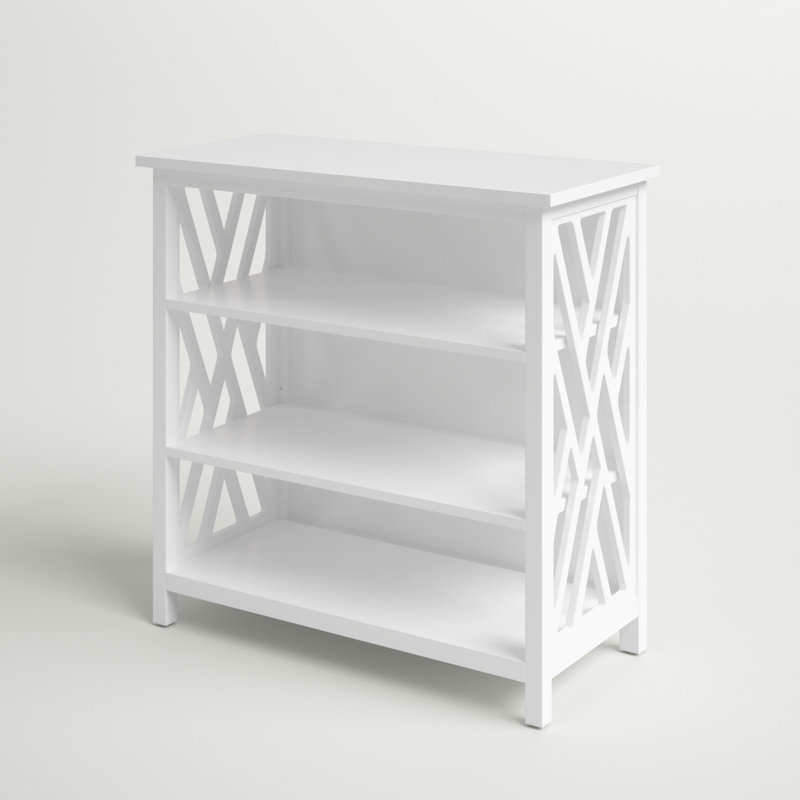 Étagère de rangement autoportante en bois Lund de 32 po pour salle de bain