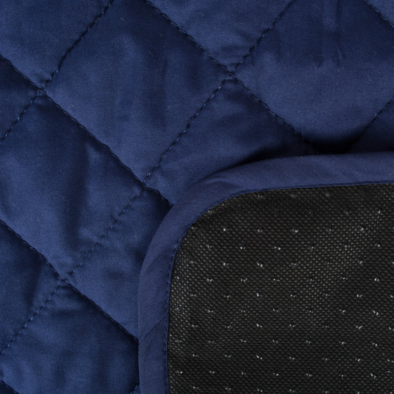 Housse pour canapé Aolany, Bleu marine, H 6 po x l 31 po x P 30 po