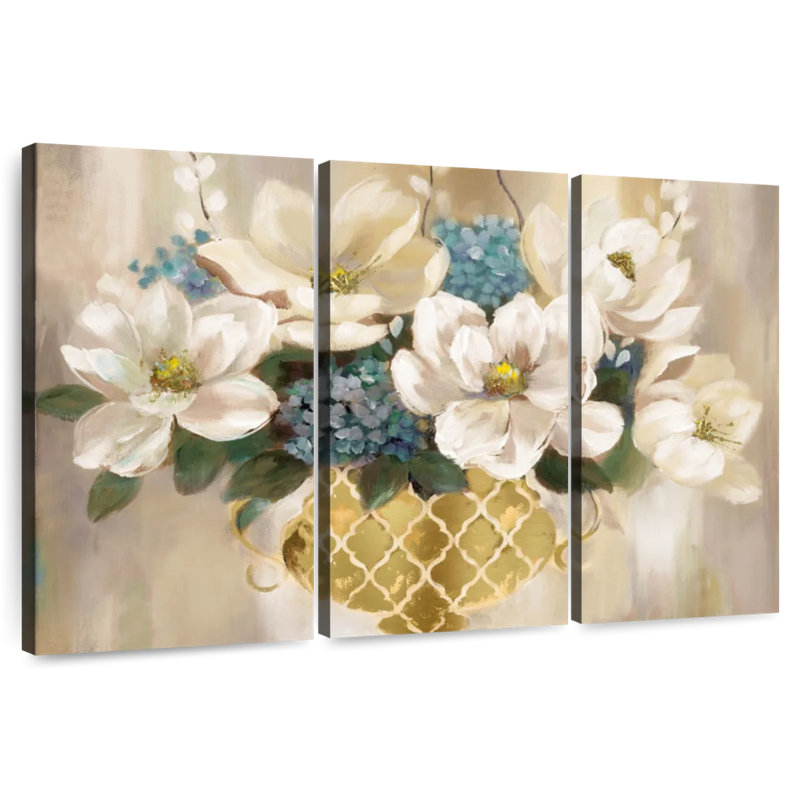 Harnek Southern Magnolia Flowers, 36" H x 57" W